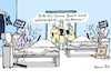 Cartoon: Battle intensiv (small) by Pfohlmann tagged corona,coronavirus,covid19,intensivstation,krankenhaus,klinik,online,game,battle,duell,coronaleugner,polizei,polizist,konflikt,demonstration,spaziergang,medizin,gewalt,infektion,ansteckung,arzt,ärztin,krankenpfleger