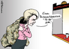 Cartoon: Beschluss To GO (small) by Pfohlmann tagged karikatur,cartoon,2015,color,farbe,deutschland,von,der,leyen,beschluss,to,go,bundeswehr,eile,verteidigungsministerin,terror,kriegseinsatz,krieg,is,bundeswehreinsatz,auslandseinsatz,tornados,beteiligung,frankreich,hilfe,unterstützung,bitte,parlamentsbeschl