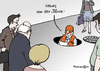 Cartoon: Börsennews (small) by Pfohlmann tagged karikatur,color,farbe,2011,börse,krise,dax,kurse,verluste,aktien,aktienmarkt,markt,märkte,frankfurt,gulli,kanal,kurssturz,crash,börsencrash,nachrichten,börsennachrichten,aktienhandel