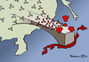 Cartoon: Brückentechnologie (small) by Pfohlmann tagged japan erdbeben earthquake katastrophe tsunami akw atomkraft kernkraft brückentechnologie brücke strahlung fallout radioaktivität