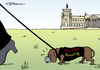 Cartoon: Dackelparlament (small) by Pfohlmann tagged karikatur,color,farbe,2011,deutschland,bundeskanzlerin,kanzlerin,dackel,bundestag,reichstag,parlament,abgeordnete,euro,rettung,rettungsschirm,mitsprache,regierung,widerstand,hund,hündchen,hundeleine,leine,maulkorb,kuppel,glaskuppel,berlin