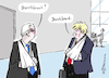 Cartoon: EU-Durchbruch (small) by Pfohlmann tagged 2019,eu,großbritannien,brexit,verhandlungen,durchbruch,juncker,johnson