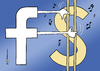 Cartoon: facebook-Symphonie (small) by Pfohlmann tagged karikatur color farbe 2012 facebook dollar dollarzeichen börse börsengang aktien gewinn umsatz profit geld musik noten