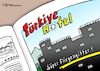 Cartoon: Fliegengitterhotel (small) by Pfohlmann tagged karikatur,cartoon,color,farbe,2017,deutschland,türkei,tourismus,reisewarnung,reisehinweis,beziehungen,katalog,hotel,gefängnis,verhaftung,verhaftungen,reisende,warnung,erdogan,präsident,spannungen,türkiye,fliegengitter,gitter