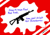 Cartoon: Frustgewehr (small) by Pfohlmann tagged karikatur,cartoon,2016,color,farbe,usa,anschlag,terror,amok,waffen,sturmgewehr,schwule,lesben,terroranschlag,massenmord,frust,gewalt,gewaltexzess,waffengesetz,waffe