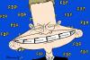 Cartoon: Grins (small) by Pfohlmann tagged fdp,guido,westerwelle,landtagswahl,hessen,2009,sieger,gewinner,lächeln,grinsen