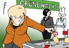 Cartoon: Häppchen-Woche (small) by Pfohlmann tagged karikatur,cartoon,color,farbe,2013,deutschland,grüne,woche,berlin,merkel,bundeskanzlerin,aigner,landwirtschaft,häppchen,spd,kanzlerkandidat,steinbrück,gabriel,käse,holland,niederlande,landwirtschaftsministerin,bundestagswahl,wahlkampf,verbraucher,ernährun