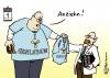Cartoon: I like Gorleben (small) by Pfohlmann tagged kohl,bundeskanzler,altkanzler,1983,gorleben,atommüll,endlager,gutachten,atompolitik,atomkraft,kernkraft,salzstock
