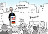 Cartoon: Kapitalaner (small) by Pfohlmann tagged karikatur,cartoon,2016,color,deutschland,usa,obama,besuch,staatsbesuch,hannover,berliner,ick,ich,bin,ein,kapitalaner,kapitalismus,ttip,kapitalist,proteste,demo,demonstrationen,gegner,freihandelsabkommen,freihandel,globalisierung,widerstand