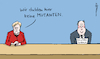 Cartoon: Keine Mutanten (small) by Pfohlmann tagged corona,coronavirus,mutation,b117,mutante,merkel,bundesregierung,braun,kanzleramt,bundeskanzlerin,schuldenbremse,finanzen,haushalt,neuverschuldung,schulden,finanzpolitik,cdu,coronakrise,wirtschaft,wirtschaftskrise