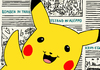 Cartoon: Kuckuck Pikachu (small) by Pfohlmann tagged karikatur,cartoon,2016,color,farbe,deutschland,global,welt,pikachu,pokemon,go,handy,smartphone,hype,monster,jagd,spiel,handyspiel,nachrichten,presse,überschriften,headlines,krieg,konflikte,leid,ablenkung,vordergrund