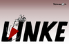 Cartoon: Linke Führung (small) by Pfohlmann tagged karikatur,color,farbe,2012,deutschland,linke,linkspartei,krise,umfragen,absturz,führung,personaldiskussion,partei,parteivorsitz,vorstand,parteivorstand,doppelspitze,logo,dreieck,führungsspitze