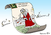 Cartoon: Märchenkaiser (small) by Pfohlmann tagged karikatur,cartoon,2015,color,farbe,deutschland,dfb,deutscher,fußball,bund,beckenbauer,kaiser,lichtgestalt,märchen,sommermärchen,es,war,einmal,unterschrift,vertrag,fifa,warner,korruption,bestechung,affäre,wm,vergabe,2006,weltmeisterschaft