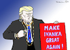 Cartoon: Make Ivanka great again (small) by Pfohlmann tagged karikatur,cartoon,2017,color,farbe,usa,trump,präsident,ivanka,great,again,make,america,schmuck,design,kaufhaus,tochter,sortiment,verflechtung,interessenkonflikt,unternehmen,geschäft,geschäftsmann,vater