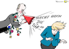 Cartoon: Merz hoch die Tür (small) by Pfohlmann tagged karikatur,cartoon,farbe,color,2018,deutschland,merz,merkel,cdu,vorsitz,regierung,kabinett,anspruch,posten,minister,ministeramt,weihnachten,macht,hoch,die,tür,weihnachtslied,parteivorsitz,megaphon,megafon,bundeskanzlerin,kanzlerin,groko