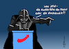 Cartoon: Meuth Vader (small) by Pfohlmann tagged 2020,deutschland,afd,parteitag,darth,vader,star,wars,spaltung,partei,flügel,rechts,rechtsextrem,rechtsextremismus,meuthen,parteivorsitzender,richtungsstreit