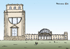 Cartoon: Neuer Reichstag (small) by Pfohlmann tagged karikatur,cartoon,color,farbe,2013,bundestagswahl,reichstag,große,koalition,sondierungsgespräche,koalitionsverhandlungen,schwarz,rot,spd,cdu,csu,union,opposition,mehrheit,mehrheitsverhältnisse,gebäude,ungleich,rechte,wahlergebnis,machtverteilung