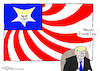 Cartoon: Neues USA-Logo (small) by Pfohlmann tagged karikatur,cartoon,2017,color,farbe,usa,global,trump,präsident,flagge,stars,and,stripes,firmenlogo,logo,neu,geschäftsmann,deals,dekrete,chef,firmenchef,firmeninhaber,ceo