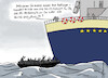 Cartoon: Notlage definieren (small) by Pfohlmann tagged flucht,migration,asyl,mittelmeer,eu,bürokratie,abschottung,fluchtursachen,notlage,geflüchtete,flüchtlinge,boot,seenot,rettung,seenotrettung,küstenwache,asylpolitik,einwanderung,immigration