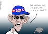 Cartoon: OHRbama (small) by Pfohlmann tagged karikatur,cartoon,2017,color,farbe,global,usa,obama,trump,abhören,nsa,snowden,präsident,geheimdienst,ohren,segelohren