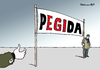 Cartoon: Pegida rechts (small) by Pfohlmann tagged karikatur,cartoon,2014,color,farbe,deutschland,pegida,demonstrationen,demos,patrioten,mitte,rechts,proteste,neonazis,immigration,migration,einwanderer,ausländer,transparent,rechte,rechtsradikalismus,rechtsradikal,nazis,unterwanderung,ausländerfeindlichkei