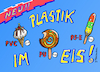 Plastik im Eis