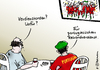 Cartoon: Portugiesischer Verdienstorden (small) by Pfohlmann tagged karikatur,cartoon,2016,color,portugal,em,euro,fußball,europameisterschaft,finale,gewinner,verdienstorden,auszeichnung,millionäre,stars,fußballstars,arbeitslosigkeit,eu,armut,verschuldung,schulden,defizit,europameister,rekordverdienst