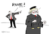 Cartoon: Ruhejustiz (small) by Pfohlmann tagged karikatur,cartoon,color,farbe,2018,polen,justiz,eu,vertragsverletzung,verfahren,gewaltenteilung,ruhestand,richterin,oberstes,gericht,maulkorb,demokratie,duda,ruhe