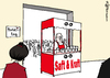 Cartoon: Saft und Kraft (small) by Pfohlmann tagged karikatur,cartoon,2016,color,farbe,deutschland,linke,linkspartei,parteitag,gysi,kritik,saft,und,kraft,verkauf,verkaufsstand,wagenknecht,wähler,abwanderung,afd,opposition,wahlergebnisse