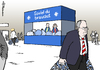 Cartoon: Soviel du brauchst (small) by Pfohlmann tagged karikatur,cartoon,color,farbe,2013,deutschland,evangelischer,kirchentag,kirche,hamburg,motto,soviel,du,brauchst,wählerstimmen,wähler,merkel,steinbrück,bundestagswahl,wahlkampf,kreuze,kreuzchen,bundeskanzlerin,kanzlerkandidat,spd,cdu,union