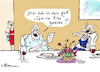 Cartoon: Spare Ribs (small) by Pfohlmann tagged rbb,abendessen,untreue,rundfunkt,intendantin,spare,ribs,sparen,einsparungen,örr,luxus,gebühren,rundfunkgebühren,rundfunkbeitrag