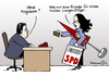 Cartoon: SPD-Organspende (small) by Pfohlmann tagged karikatur,color,farbe,2011,deutschland,spd,gabriel,nahles,mitglied,mitglieder,mitgliederwerbung,infostand,partei,reform,struktur,parteireform