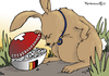 Cartoon: Steuerabkommen (small) by Pfohlmann tagged karikatur,color,farbe,2012,deutschland,schweiz,steuerabkommen,steuersünder,steuerhinterzieher,steuerhinterziehung,ostern,osterhase,osterei,ei,überraschungsei,schwarzgeld,konten,eu,prüfung,europa,kommission