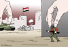 Cartoon: Syrische Figuren (small) by Pfohlmann tagged karikatur,cartoon,color,farbe,2013,syrien,rebellen,aufstand,syrienkonflikt,konflikt,waffen,waffenlieferung,unterstützung,ausland,hände,spielfiguren,revolution,regime,assad,regierung,stellvertreterkrieg,krieg,waffenlieferanten