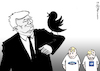 Cartoon: Trump - DER VOGEL (small) by Pfohlmann tagged karikatur,cartoon,2017,color,farbe,usa,global,trump,twitter,vögel,hitchcock,film,kino,kinofilm,autoindustrie,gm,ford,industrie,kurznachrichten,regierungsstil