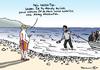 Cartoon: Urlaub auf Kos (small) by Pfohlmann tagged karikatur,cartoon,2015,color,farbe,griechenland,kos,insel,flüchtling,tourist,flüchtlinge,mittelmeer,asyl,handy,smartphone,abschalten,alltag,urlaub,tourismus,strand,flüchtlingsboot