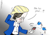 Cartoon: von Storch twittert (small) by Pfohlmann tagged karikatur,cartoon,color,farbe,2018,deutschland,afd,von,storch,volksverhetzung,twitter,twittern,handy,smartphone,sperrung,netzwerkdurchsetzungsgesetz,zensur,account,internet,soziale,medien,hass,hassposting,strafanzeige,anzeigen,muslime,feindseligkeit,posting,perücke,trump,frisur,haare,potus,gemeinschaftsrichtlinien,verstoß