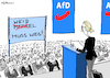 Cartoon: Weidel muss weg (small) by Pfohlmann tagged karikatur,cartoon,farbe,color,2018,deutschland,afd,spendenskandal,weidel,rücktritt,rücktrittsforderung,baden,württemberg,schatzmeister,schweiz,spende,parteispende,illegal,eu,verstoß,partei,innerparteilich,gegner,kreisverband