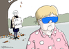 Cartoon: Weiterdösen (small) by Pfohlmann tagged karikatur,cartoon,color,farbe,2017,deutschland,merkel,union,cdu,niedersachsen,landtagswahl,verluste,bundestagswahl,kanzlerin,bundeskanzlerin,erwachet,aufwecken,schlaf,schlafbrille,nachthemd,pyjama,schlafanzug,weiter,so