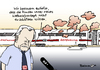 Cartoon: Wellness-Bahn (small) by Pfohlmann tagged deutsche,bahn,db,zug,ice,waggon,grube,wellness,sauna,klimaanlage,defekt,störung,ausfall,kollaps,kunden,fahrgäste