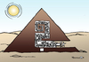 Cartoon: Wo gehts hin? (small) by Pfohlmann tagged ägypten,egypt,revolution,aufstand,demo,demonstration,manifestation,pyramide,pyramid,fragezeichen,question,demokratie,democracy