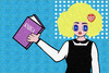 Cartoon: Book Illustration (small) by NITA tagged book