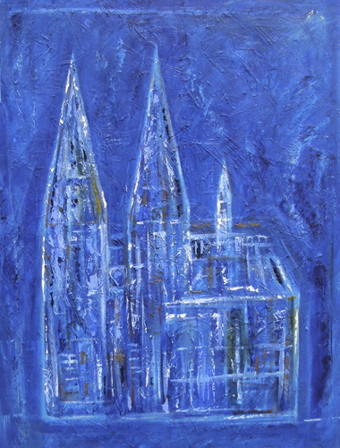 Cartoon: Köln Dom (medium) by sabine voigt tagged köln,dom,kirche