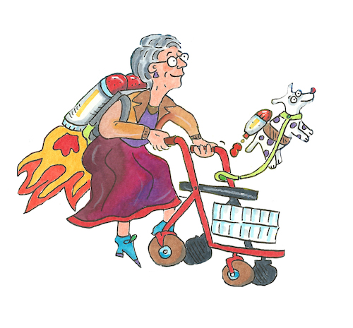 mobil im alter