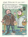 Cartoon: Karl Marx (small) by sabine voigt tagged karl marx ehe einkaufen konsum politik