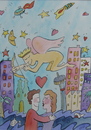 Cartoon: karneval liebe (small) by sabine voigt tagged karneval,liebe,paar,verlieben,valentinstag