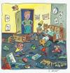 Cartoon: Kinderzimmer (small) by sabine voigt tagged kinder