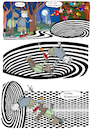 Cartoon: math2022 wurmloch (small) by sabine voigt tagged math2022,wurmloch,mathematik,mathematiker,forschung,wissenschaft,schule,universität