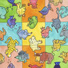 Cartoon: tier tiere (small) by sabine voigt tagged tier,tiere,elefant,tiger,kinder,spiel