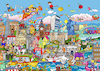 Cartoon: Wimmelbild London (small) by sabine voigt tagged wimmelbild,london,tower,queen,themse,england,brexit,europa,great,britain,westminster
